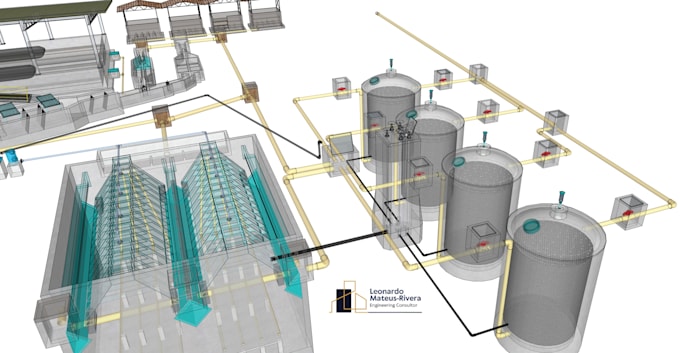 Gig Preview - Do your 3d drawings and models for your engineering projects