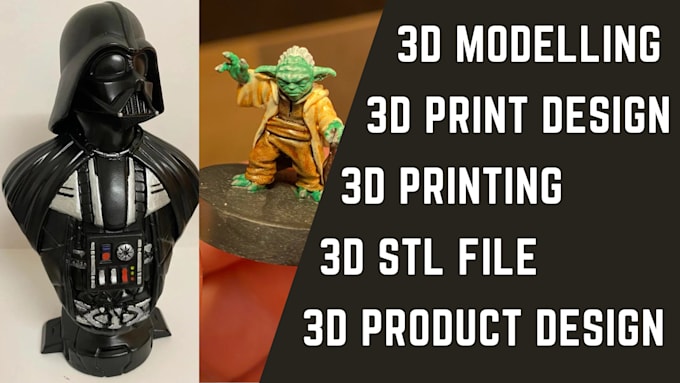 Gig Preview - Create high detailled 3d printed miniatures for you