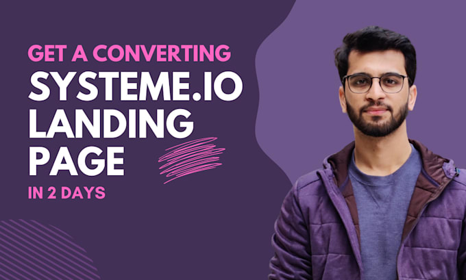 Bestseller - create high converting systeme io landing page