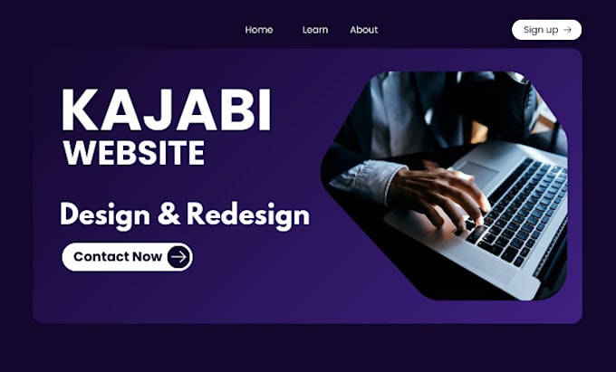 Gig Preview - Kajabi website design kajabi online course kajabi sales funnel landing page