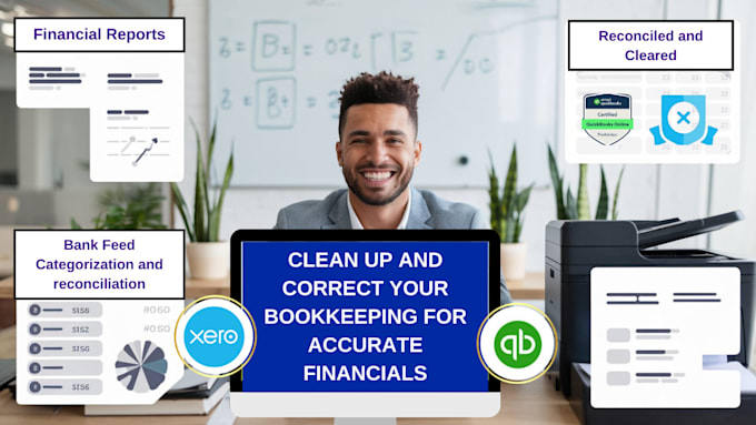 Gig Preview - Accounting quickbooks xero cleanup reconciliation