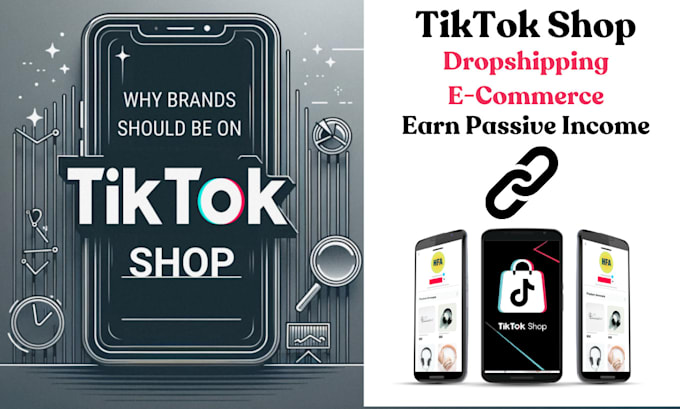 Gig Preview - Build a passive income tiktok store with automated dropshipping setup