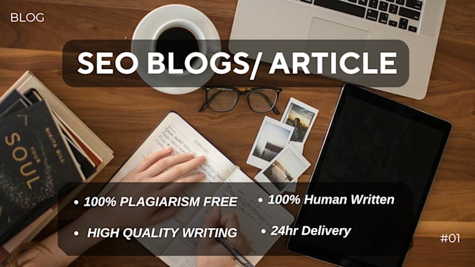 Gig Preview - Write SEO optimized articles and blog posts in 24hr