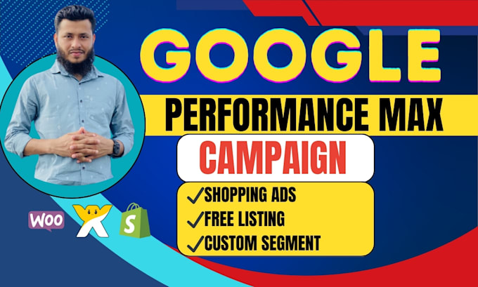 Gig Preview - Setup best ROI performance max campaign, google shopping ads, pmax, PPC campaign