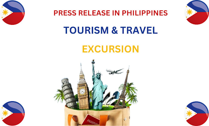 Gig Preview - Do press release writing and distribution philippines  tourism and travel media