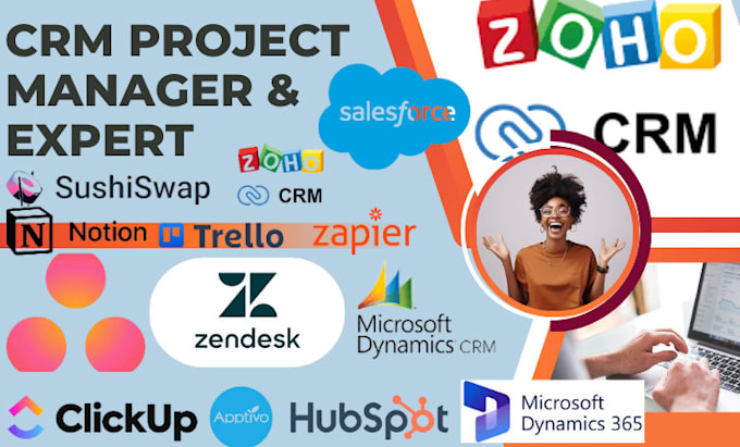 Gig Preview - Setup hubspot zoho crm workflow integration email marketing automation made com