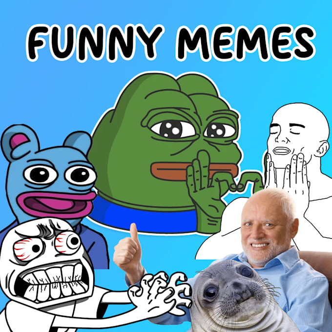 Bestseller - create funny memes for your social media page or crypto project