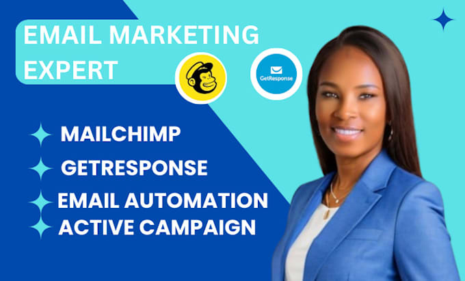 Bestseller - create getresponse landing page mailchimp  email automation activecampaign setup