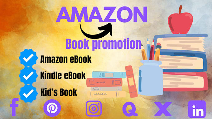 Gig Preview - Viral book,ebook, kindle book promotion on social media user