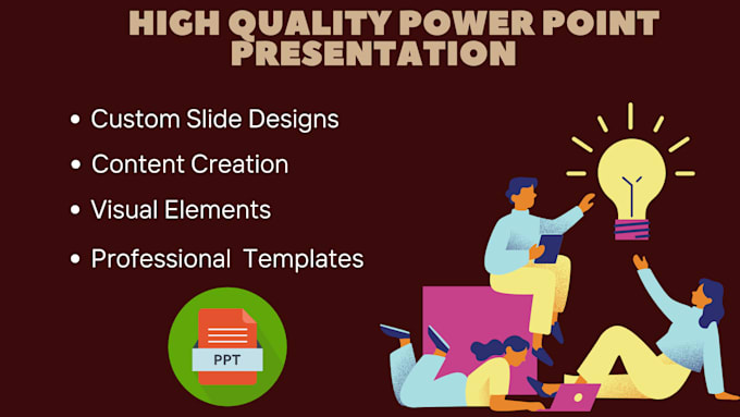 Gig Preview - Do professional powerpoint presentation design