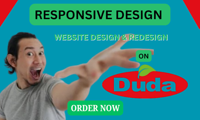 Gig Preview - Design and redesign a website using duda website builder