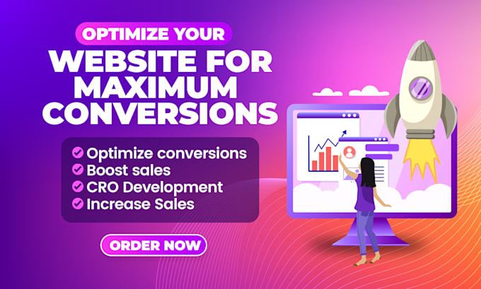 Gig Preview - Optimize your website for maximum conversions