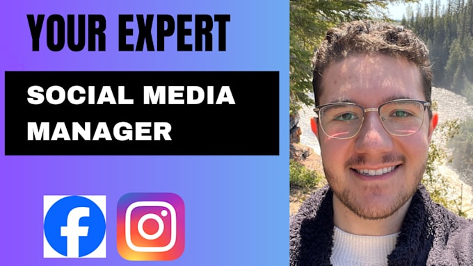 Gig Preview - Be your instagram manager and facebook social media manager