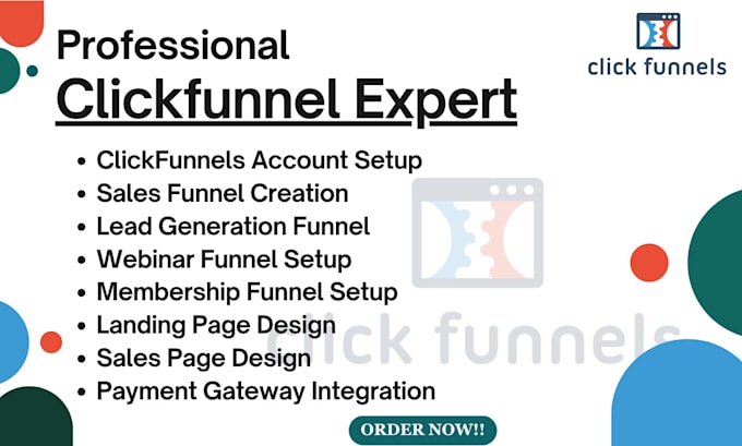 Gig Preview - Be your best gohighlevel, clickfunnels, kajabi, leadpages expert