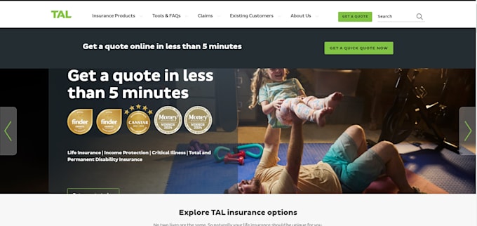 Bestseller - build an advanced life insurance website, health insurance website, landing page