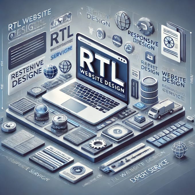 Gig Preview - Do rtl website design and localization