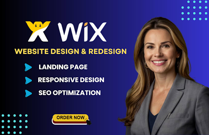 Gig Preview - Wix website redesign wix website design wix website redesign wix website design