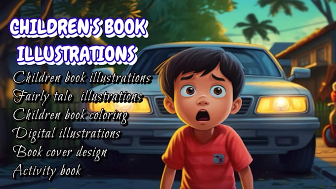 Gig Preview - Children book formatting and layout, kdp coloring book, children book publishing