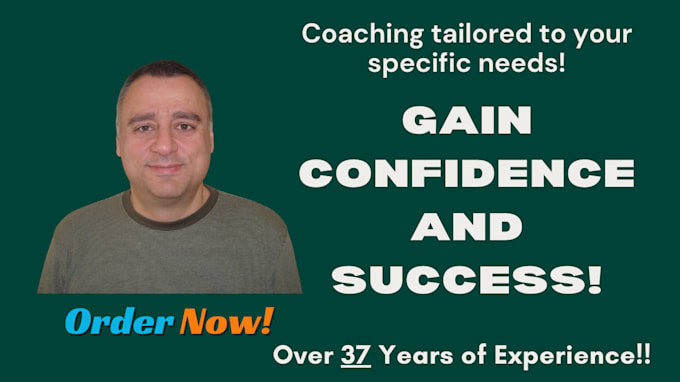 Gig Preview - Be your personal confidence and success life coach