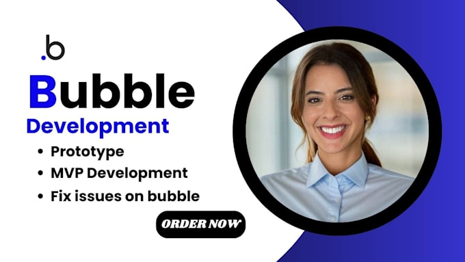 Gig Preview - Build your mvp bubble development prototype fix issues complex workflows plugin