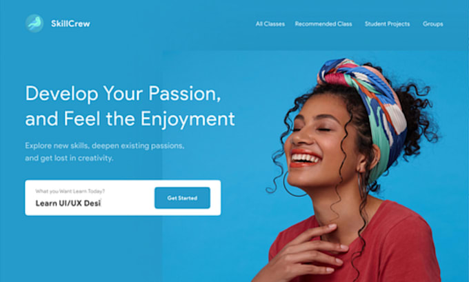 Gig Preview - Do revamp homepage design wordpress landing page,  sales page, saas landing page