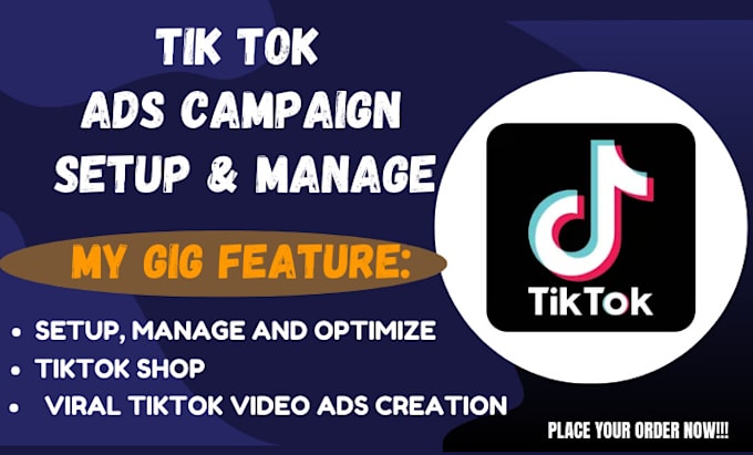 Bestseller - setup tiktok ads campaign, run tiktok ads, tiktok advertising, tiktok ads