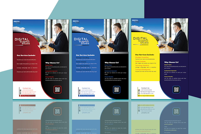 Bestseller - do transform your vision into stunning corporate flyers