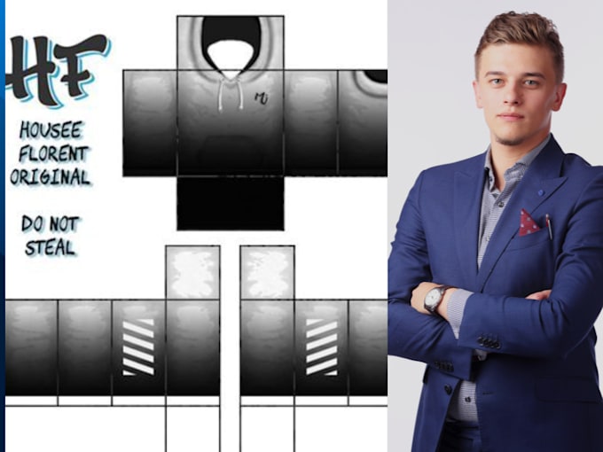 Gig Preview - Make design roblox clothing for you