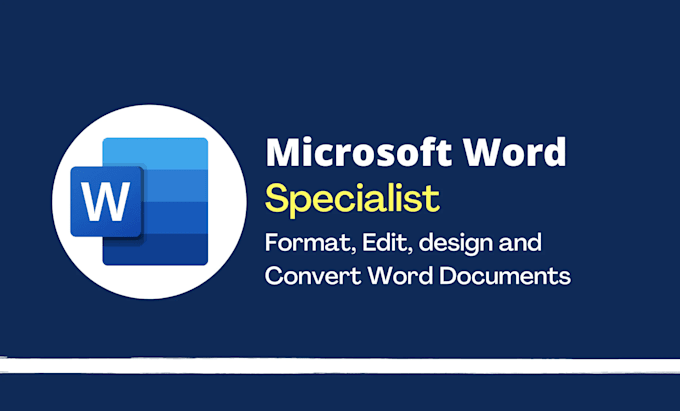 Gig Preview - Create edit all type of data in microsoft word