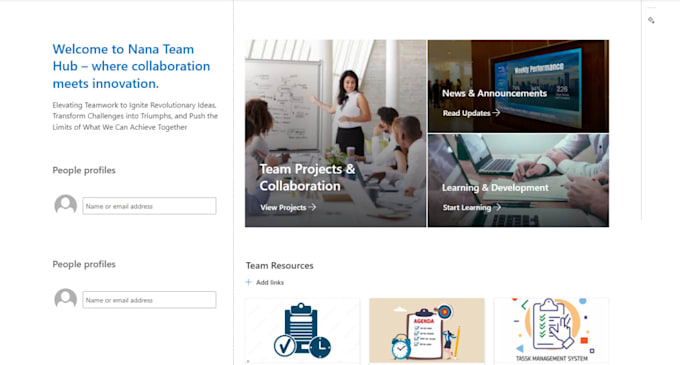 Bestseller - design sharepoint site customize intranet portal site suitdedash design