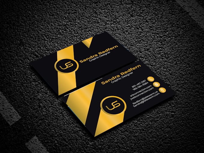 Bestseller - unique minimal luxury business card design with in 6 hours