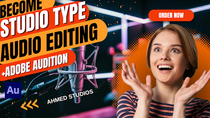 Gig Preview - Do audio mixing ,cuting,editing,and voice over for videos using adobe audition