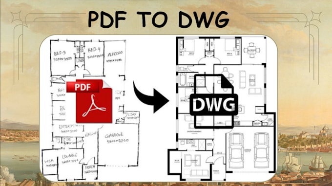 Bestseller - create floor plan 2d from sketch hand or PDF