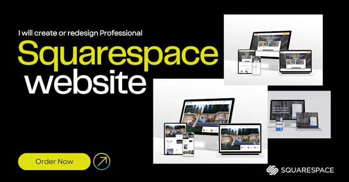 Gig Preview - Design and redesign squarespace website