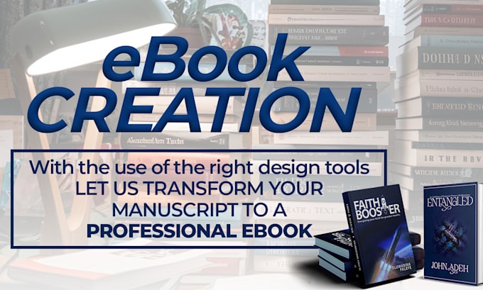 Gig Preview - Create a professional ebook worth publishing