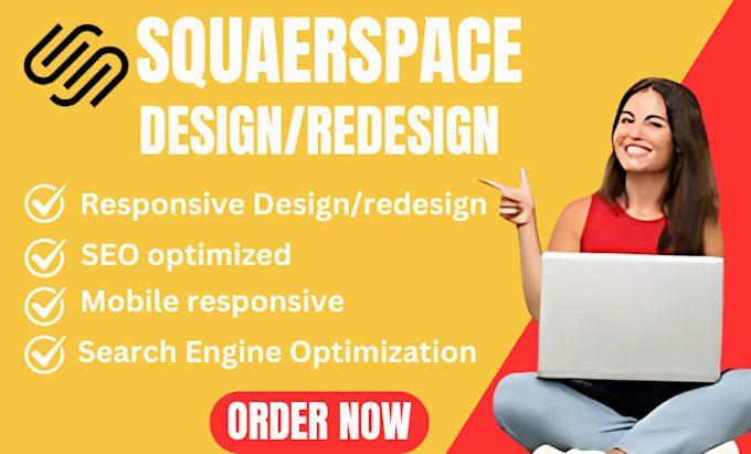 Gig Preview - Redesign squarespace website design squarespace squarespace SEO