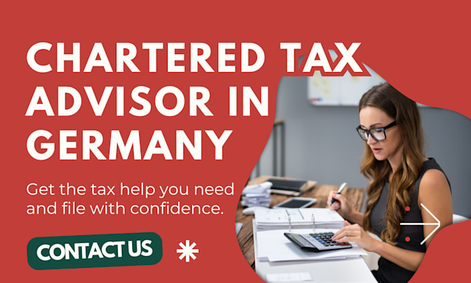 Gig Preview - Be your german chartered tax advisor and consultant