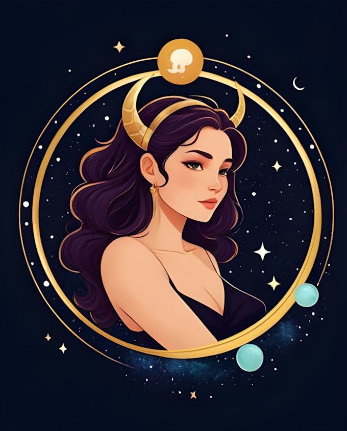 Gig Preview - Personalized unique astrology art for you