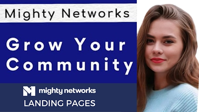 Gig Preview - Setup mighty networks online course, community membership website landing page