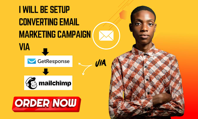 Gig Preview - Setup converting email marketing campaign automation via mailchimp ,get response