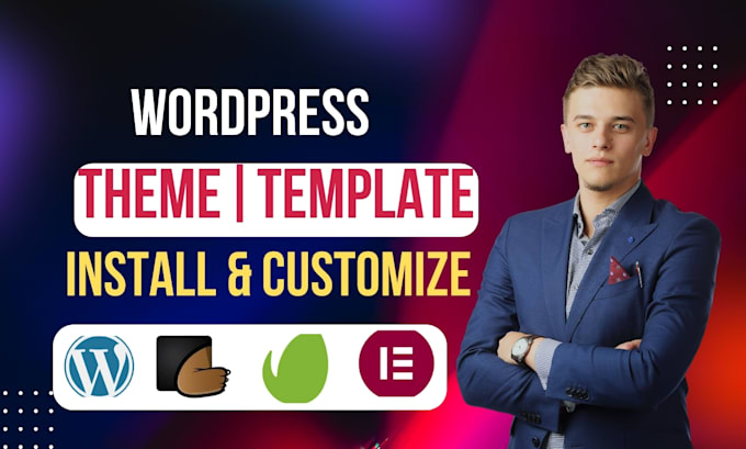 Gig Preview - Do wordpress theme,themeforest,envato elements kit customize