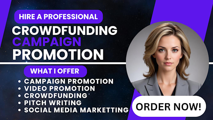 Bestseller - do crowdfunding campaign creation promotion on kickstarter indiegogo gofundme