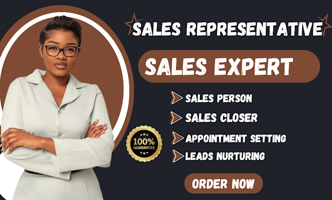 Gig Preview - Be your high converting salesperson sales closer sales expert b2b sales