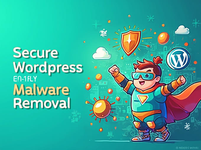 Gig Preview - Fix hacked wordpress site, remove malware, and strengthen website security