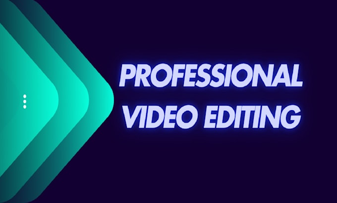 Gig Preview - Do professional video editing