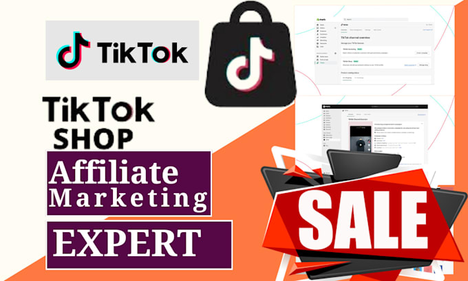 Gig Preview - Setup tiktok shop affiliate marketing tiktok ads influencer marketing promotion