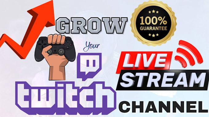 Bestseller - do organic twitch channel promotion to get you followers and engagement