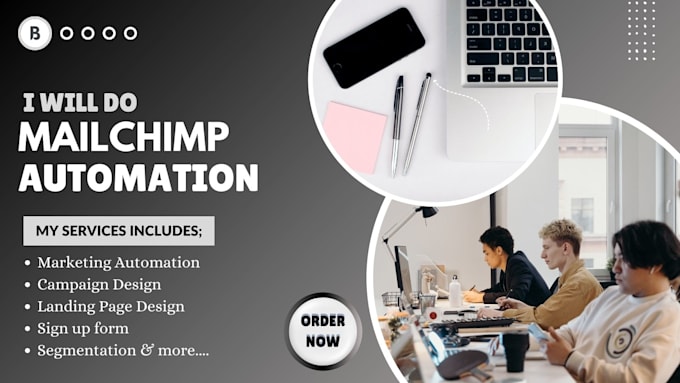 Gig Preview - Do mailchimp automation, campaign email template for shopify