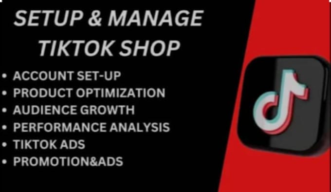 Gig Preview - Setup tiktok shop, tiktok ads, and do tiktok marketing