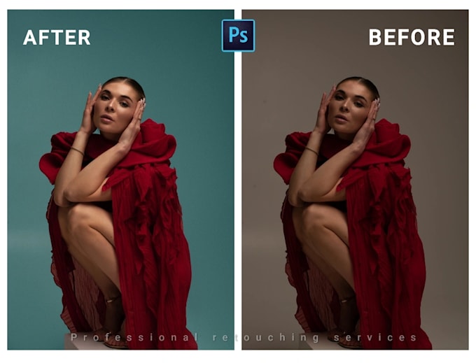 Bestseller - professionally retouch your photos for flawless and expressive images